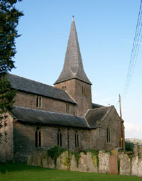 St Teilo's Church - East windows
