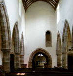 St Teilo's church interior