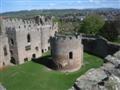 Ludlow castle from the battlements